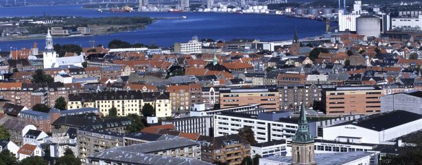 Hafen von Aalborg