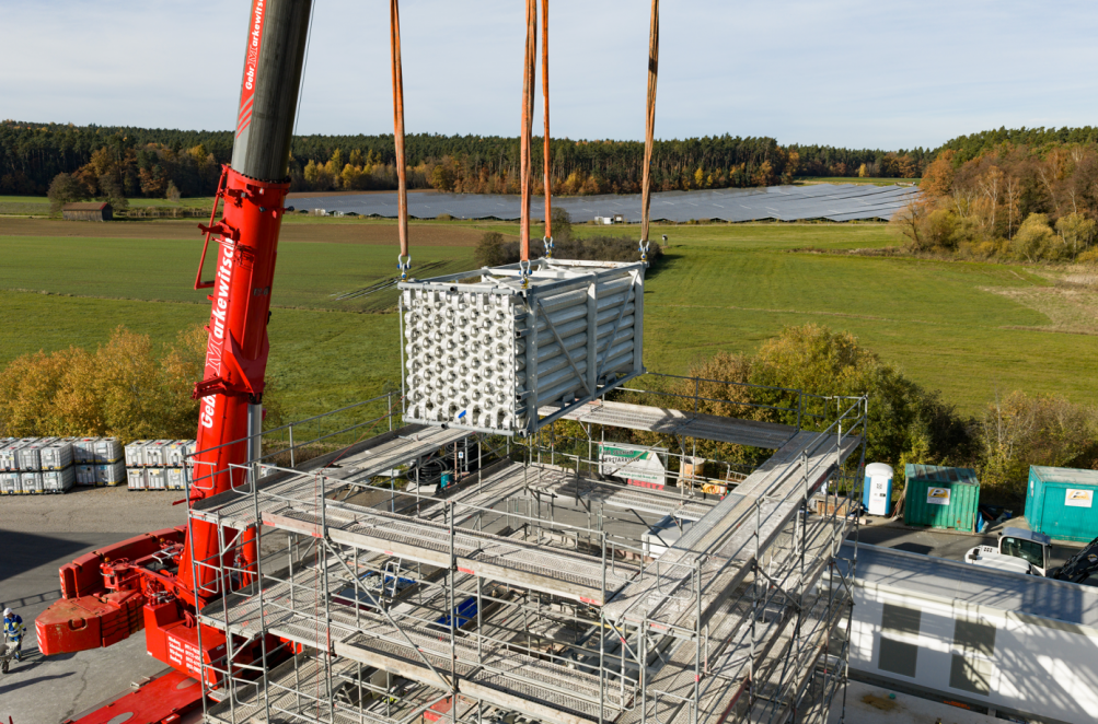 Thermischer Speicher von Energynest
