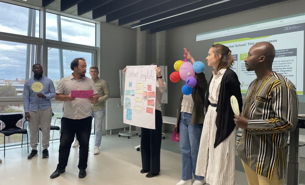 Präsentation der Ideen und des Prototyps