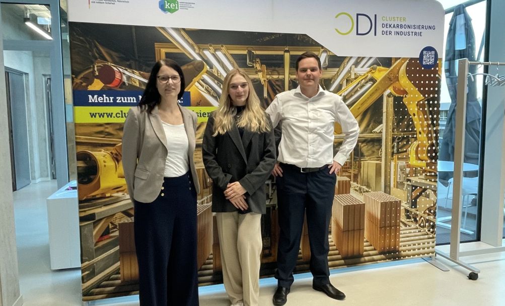 Leiterin der CDI Koordinierungsstelle mit Vertreter*innen des Net Zero Valley Lausitz