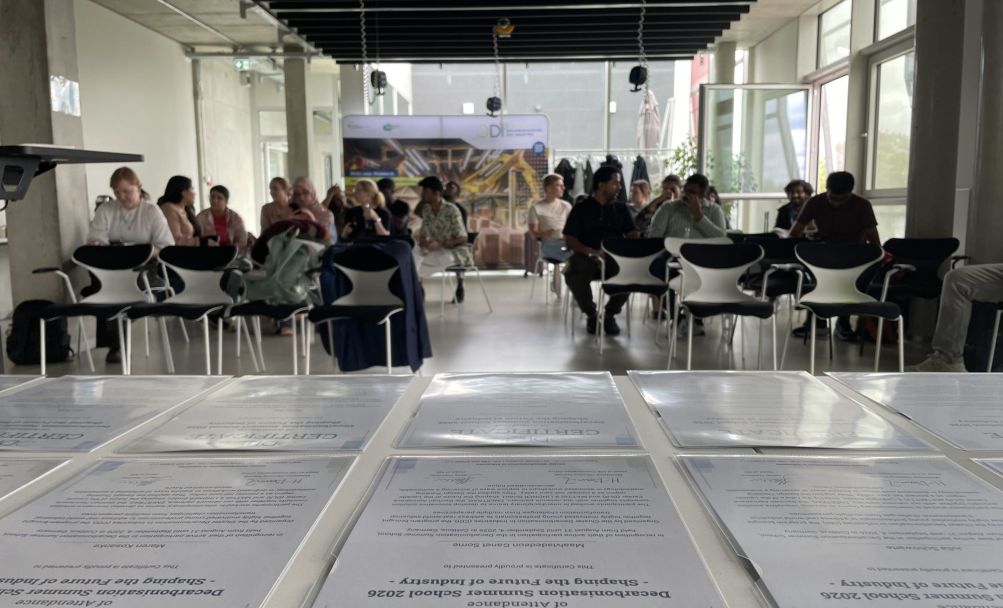 Zertifikate der Decarbonisation Summer School