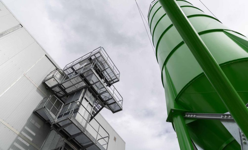 Sonocrete Anlage im Betonwerk