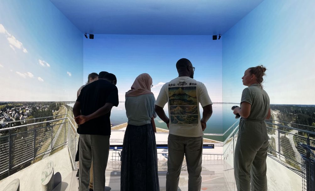 Besuch Virtual Reality Cave der BTU Cottbus-Senftenberg