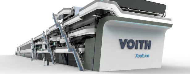 Das optimierte Design der XcelLine Papiermaschinen fhrt auch mageblich zu einer verbesserten Ressourceneffizienz