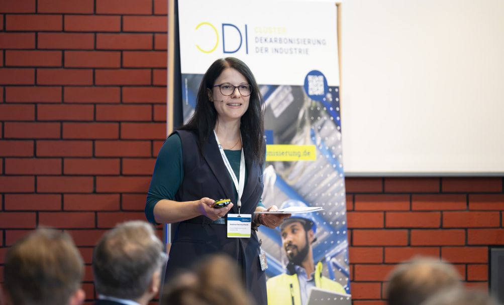 Begrüßung durch die Leiterin der CDI Koordinierungsstelle Madeleine Henning-Waniek
