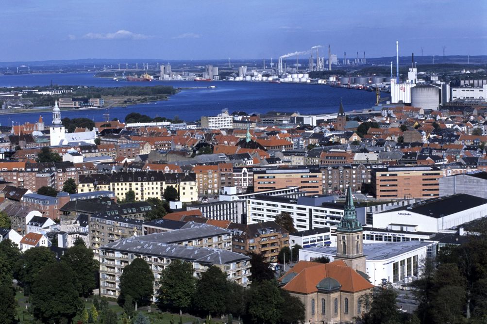 Hafen in Aalborg