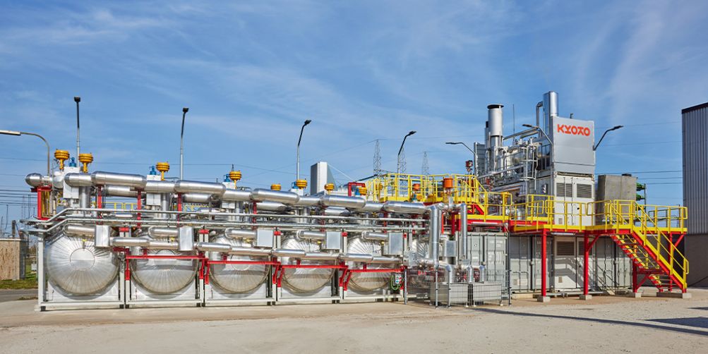 Thermische Energiespeicher der Firma Kyoto