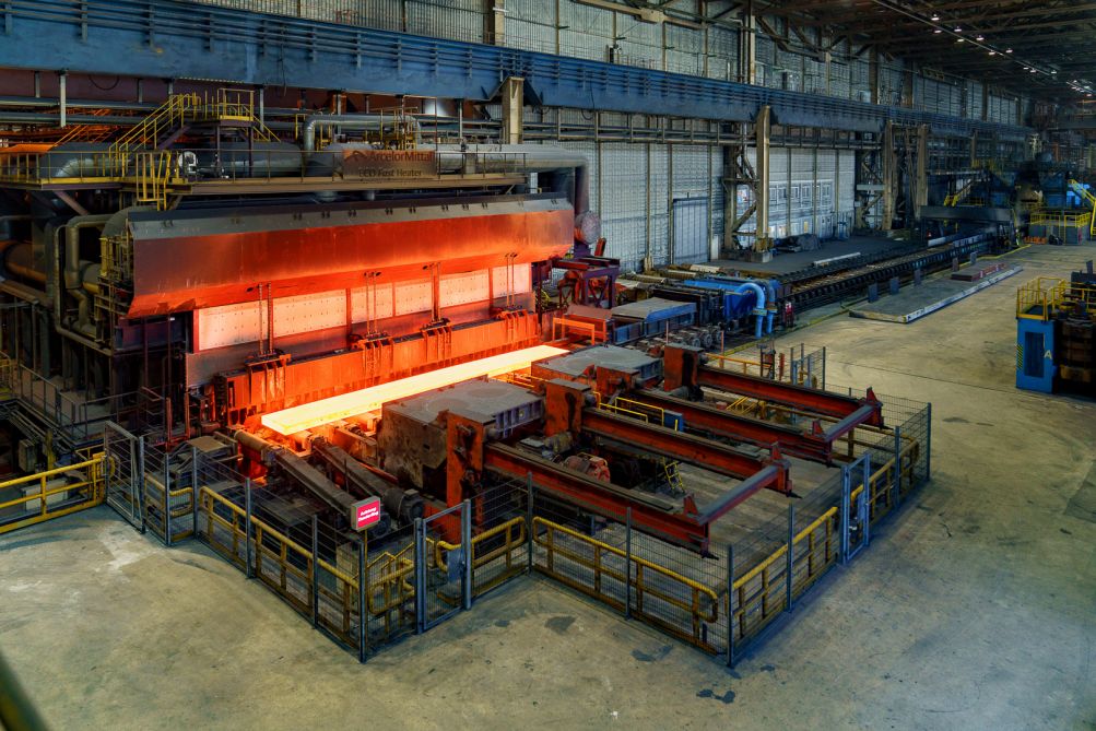 Anlage zur Herstellung von Stahl